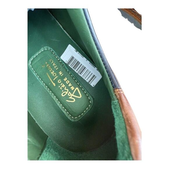 Galizio Torresi Men’s Designer Leather Casual Sneakers size 8.5-9|42 EU - Picture 8 of 9